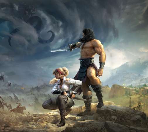 Conan Exiles Handy Horizontal Hintergrundbild