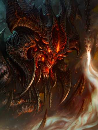 Diablo 3 Handy Horizontal Hintergrundbild