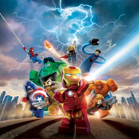 LEGO Marvel Super Heroes Handy Horizontal Hintergrundbild