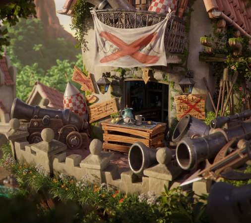 Monkey Island fan art Handy Horizontal Hintergrundbild