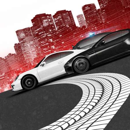 Need for Speed - Most Wanted Handy Horizontal Hintergrundbild