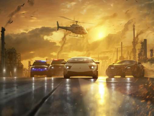 Need for Speed - Most Wanted Handy Horizontal Hintergrundbild