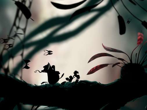 Rayman Origins Handy Horizontal Hintergrundbild