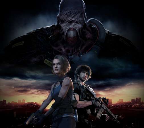 Resident Evil 3 2020 Handy Horizontal Hintergrundbild
