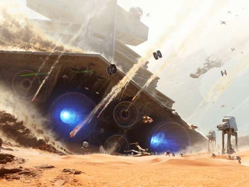 Star Wars - Battlefront Handy Horizontal Hintergrundbild