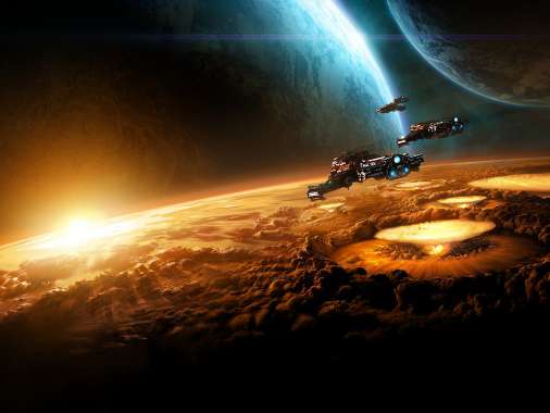 Starcraft 2 Handy Horizontal Hintergrundbild