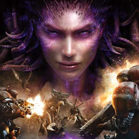 StarCraft 2: Heart of the Swarm Handy Horizontal Hintergrundbild
