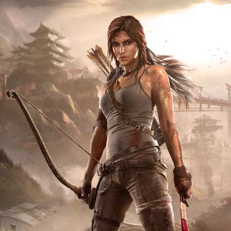 Tomb Raider Handy Horizontal Hintergrundbild