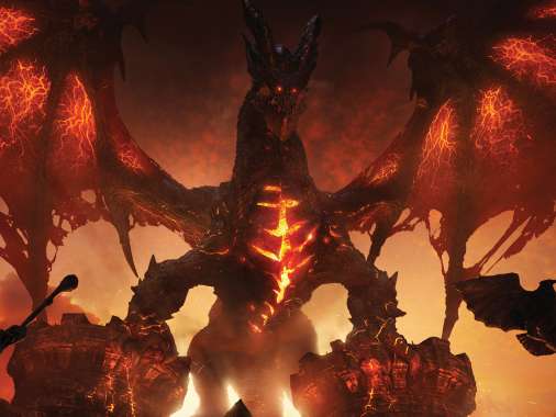 World of Warcraft: Cataclysm Handy Horizontal Hintergrundbild