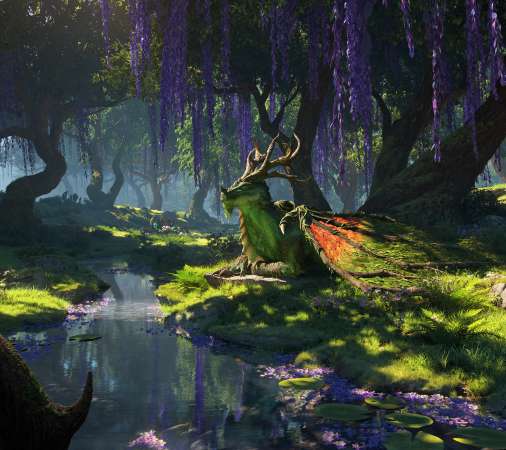 World of Warcraft: Dragonflight Handy Horizontal Hintergrundbild
