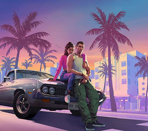 Grand Theft Auto 6 Handy Horizontal Hintergrundbild