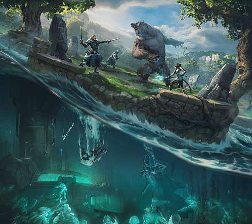The Elder Scrolls Online: Lost Depths Handy Horizontal Hintergrundbild