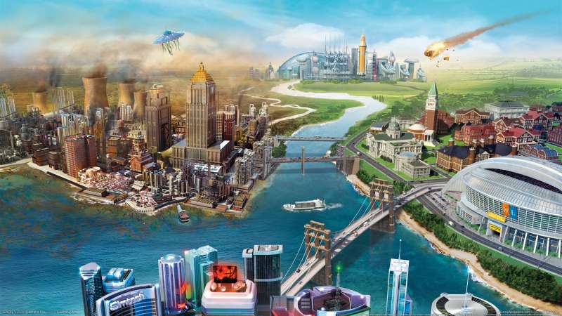 SimCity Hintergrundbild