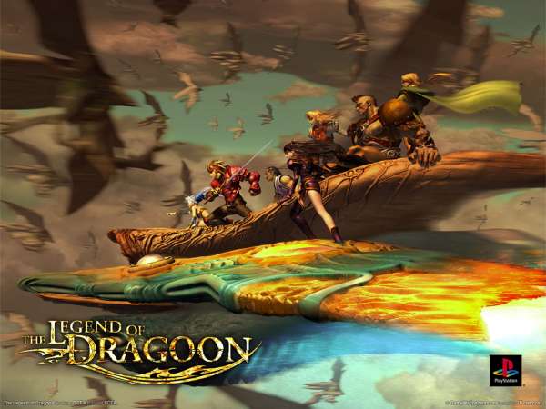 The Legend of Dragoon Hintergrundbild