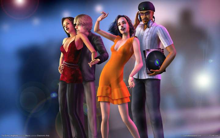 The Sims 2 Nightlife Hintergrundbild