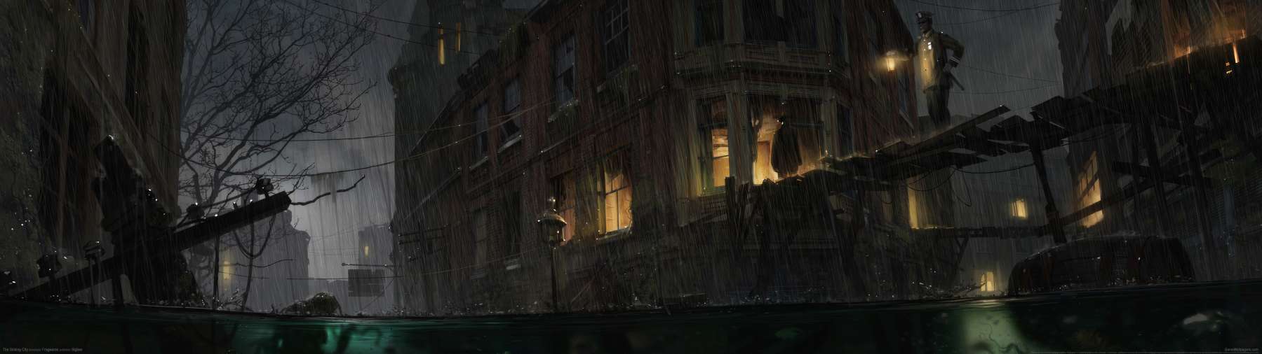The Sinking City superwide Hintergrundbild 03