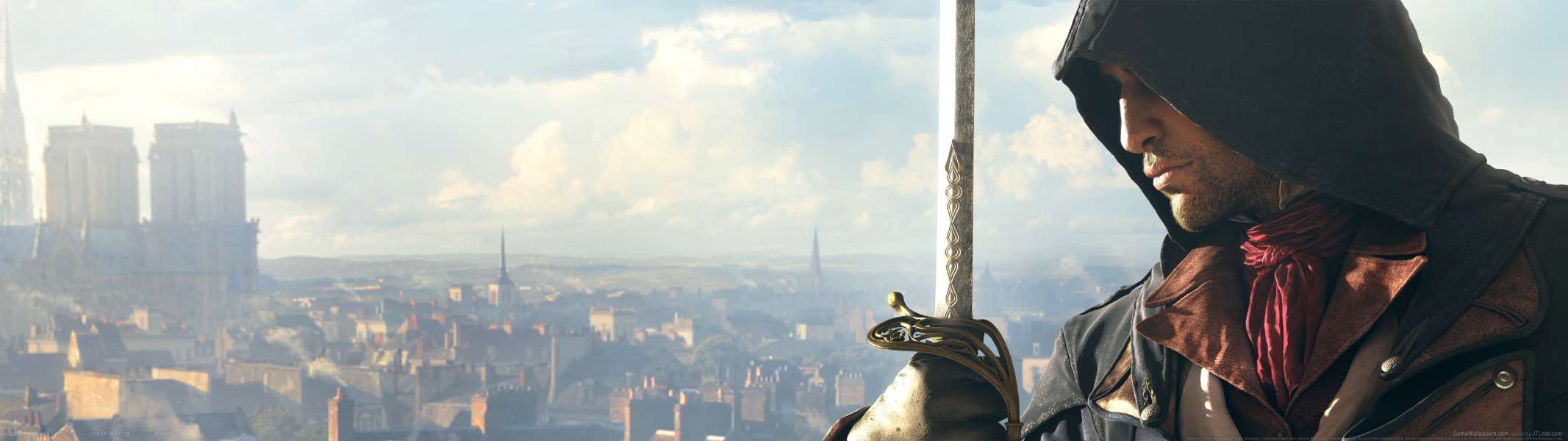 Assassin's Creed: Unity dual screen Hintergrundbild