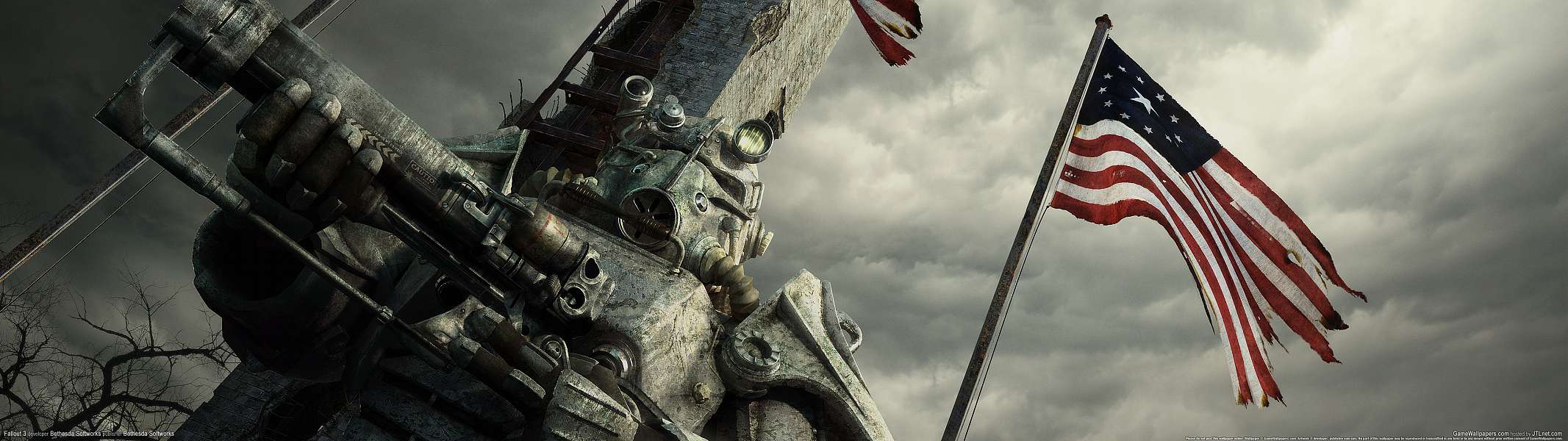 Fallout 3 dual screen Hintergrundbild