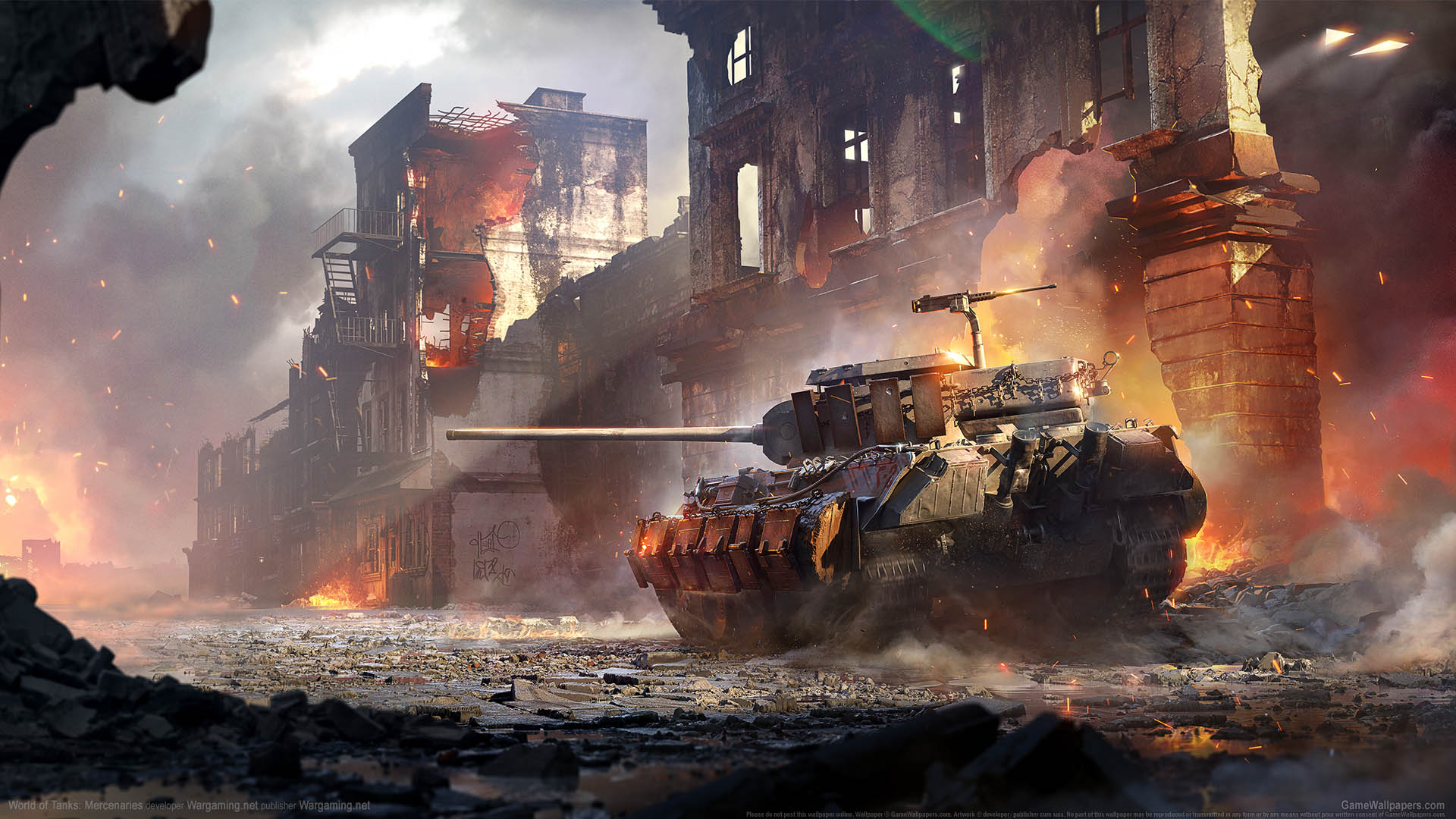 World Of Tanks Mercenaries Hintergrundbild 01 19x1080