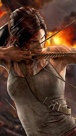 Tomb Raider Handy Vertikal Hintergrundbild