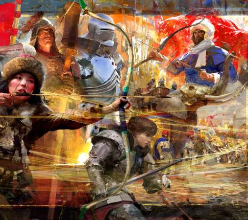 Age of Empires 4 Handy Horizontal Hintergrundbild