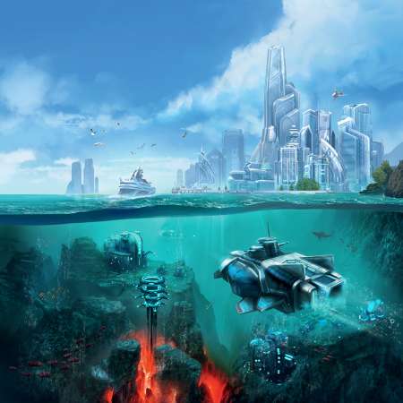 Anno 2070 - Deep Ocean Handy Horizontal Hintergrundbild