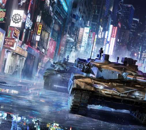 Armored Warfare Handy Horizontal Hintergrundbild