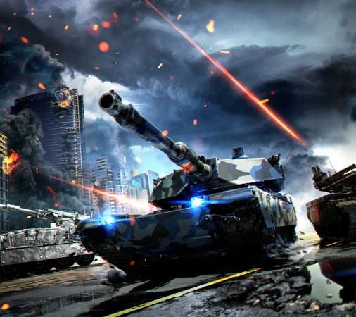 Armored Warfare Handy Horizontal Hintergrundbild