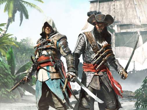 Assassin's Creed 4: Black Flag Handy Horizontal Hintergrundbild