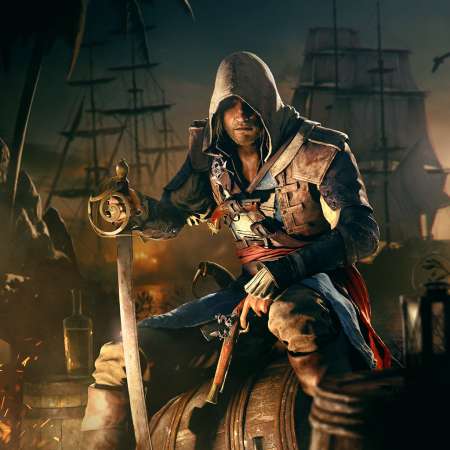 Assassin's Creed 4: Black Flag Handy Horizontal Hintergrundbild