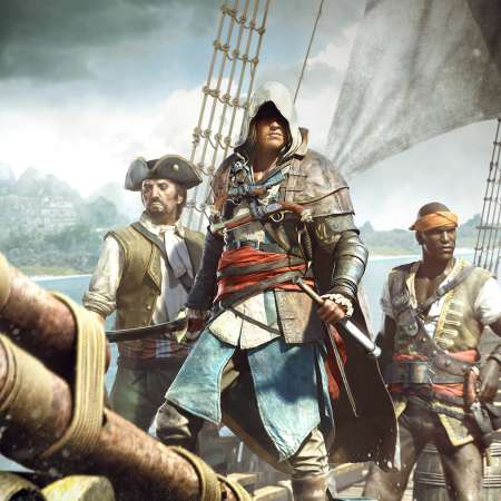 Assassin's Creed 4: Black Flag Handy Horizontal Hintergrundbild