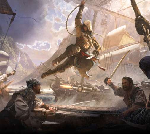 Assassin's Creed: Black Flag Resynced Handy Horizontal Hintergrundbild