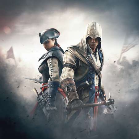 Assassin's Creed III Handy Horizontal Hintergrundbild