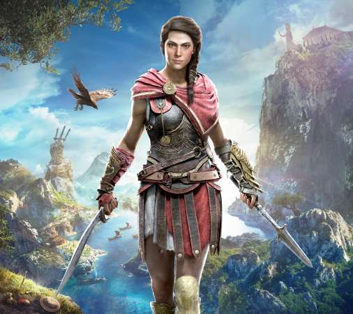 Assassin's Creed: Odyssey Handy Horizontal Hintergrundbild