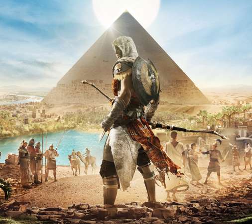 Assassin's Creed: Origins Handy Horizontal Hintergrundbild