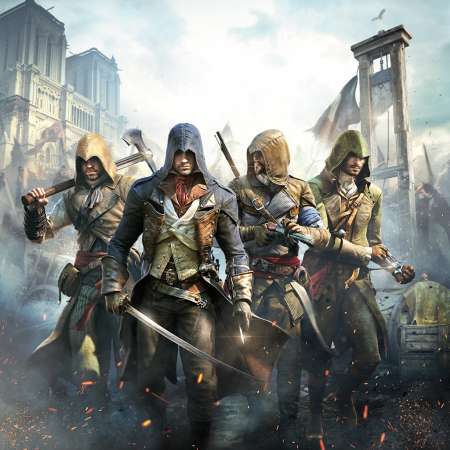 Assassin's Creed: Unity Handy Horizontal Hintergrundbild