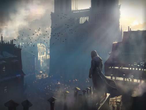 Assassin's Creed: Unity Handy Horizontal Hintergrundbild