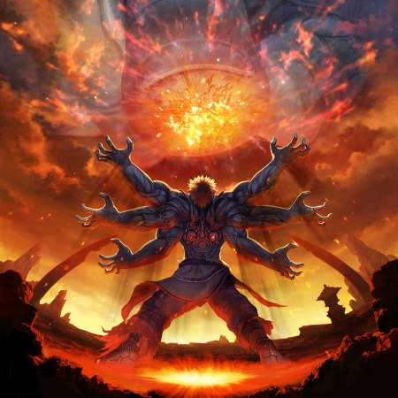 Asura's Wrath Handy Horizontal Hintergrundbild