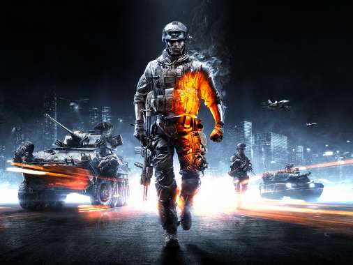 Battlefield 3 Handy Horizontal Hintergrundbild