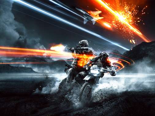 Battlefield 3: End Game Handy Horizontal Hintergrundbild