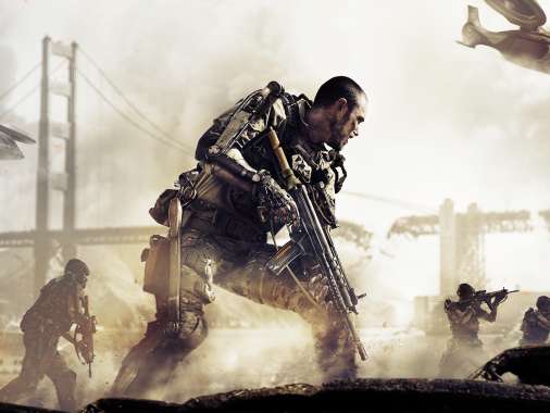 Call of Duty: Advanced Warfare Handy Horizontal Hintergrundbild