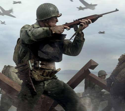 Call of Duty: WW2 Handy Horizontal Hintergrundbild