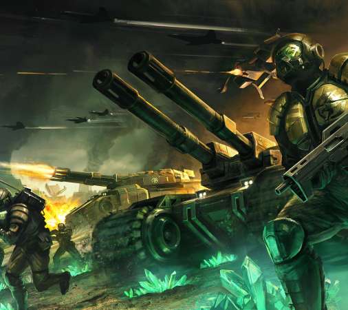 Command & Conquer: Tiberium Alliances Handy Horizontal Hintergrundbild