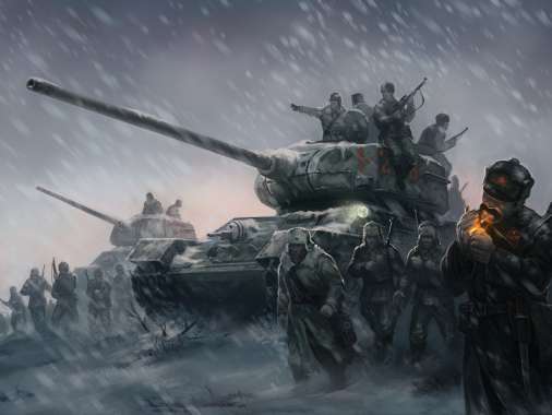 Company of Heroes 2 Handy Horizontal Hintergrundbild