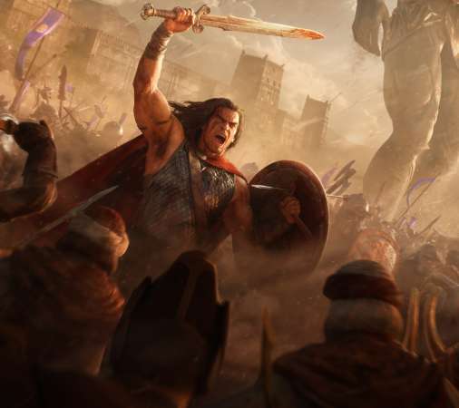 Conan Unconquered Handy Horizontal Hintergrundbild