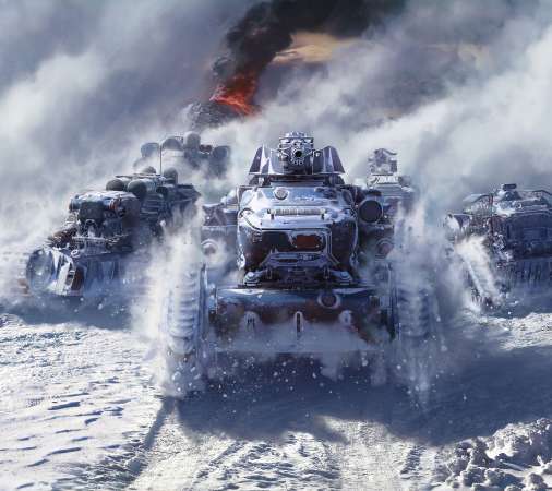Crossout Handy Horizontal Hintergrundbild