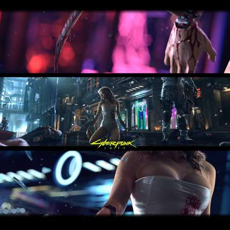 Cyberpunk 2077 Handy Horizontal Hintergrundbild