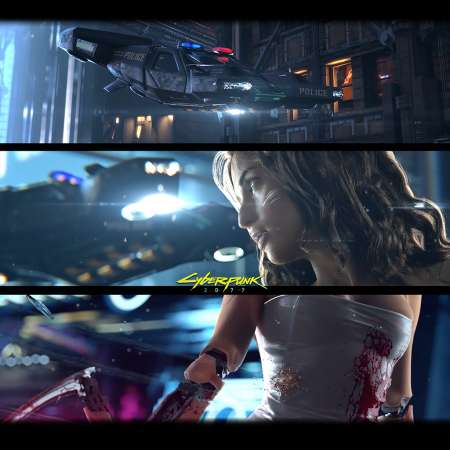 Cyberpunk 2077 Handy Horizontal Hintergrundbild