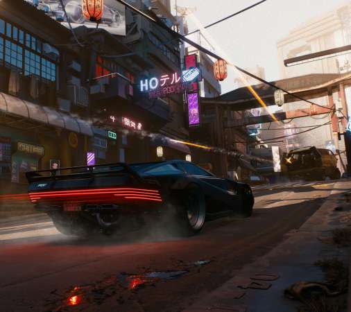 Cyberpunk 2077 Handy Horizontal Hintergrundbild