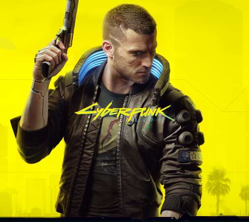 Cyberpunk 2077 Handy Horizontal Hintergrundbild